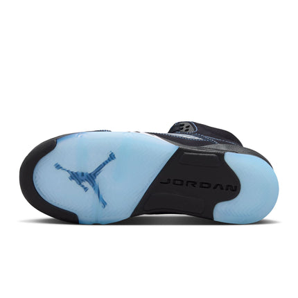 Air Jordan Mens 5 Retro - Black Carolina
