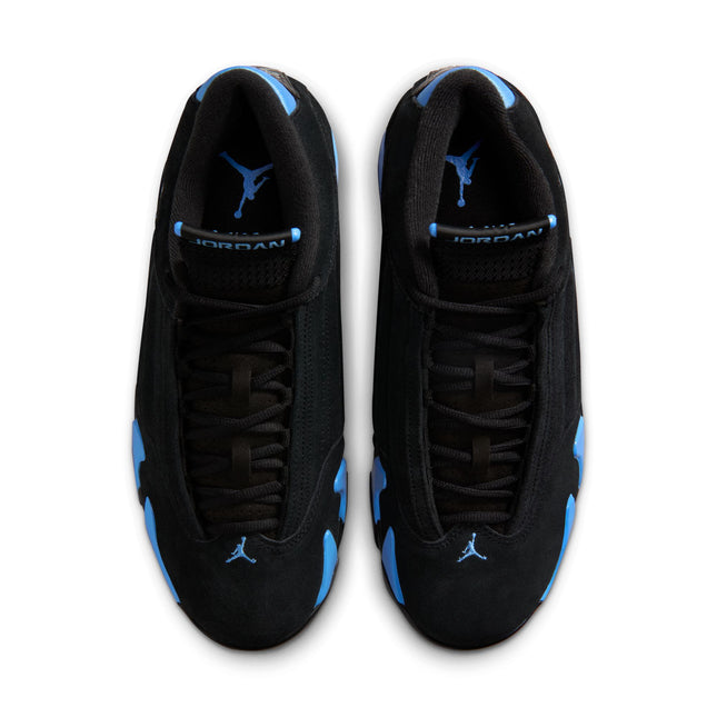 Air Jordan Mens 14 Retro - Black/University Blue