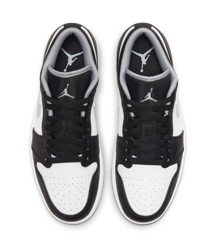 Air Jordan Mens 1 Low - Black/Particle Grey