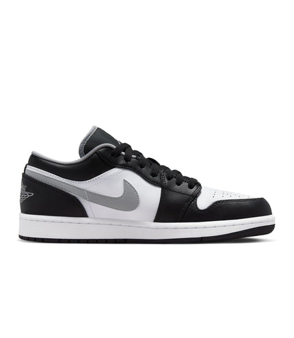 Air Jordan Mens 1 Low - Black/Particle Grey