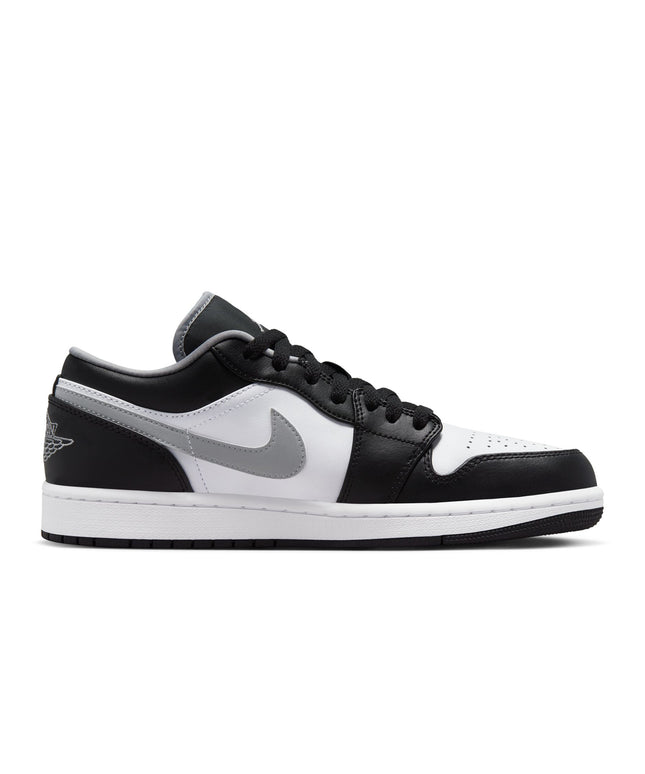 Air Jordan Mens 1 Low - Black/Particle Grey