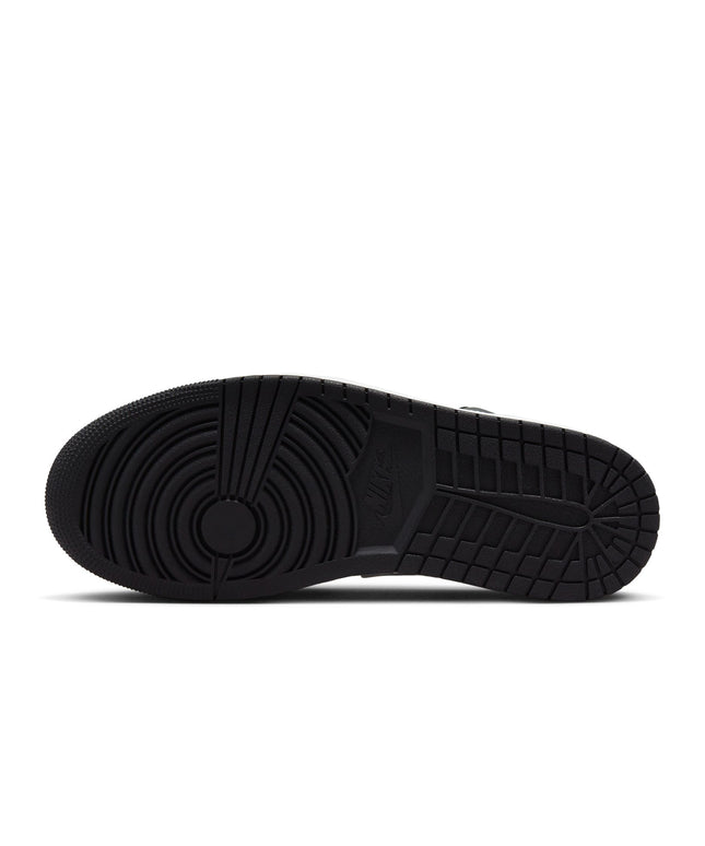 Air Jordan Mens 1 Low - Black/Particle Grey