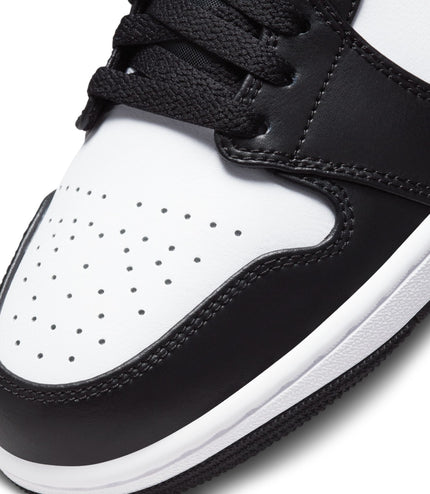Air Jordan Mens 1 Low - Black/Particle Grey