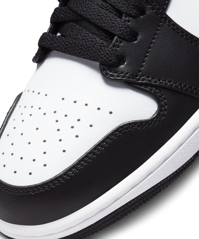 Air Jordan Mens 1 Low - Black/Particle Grey