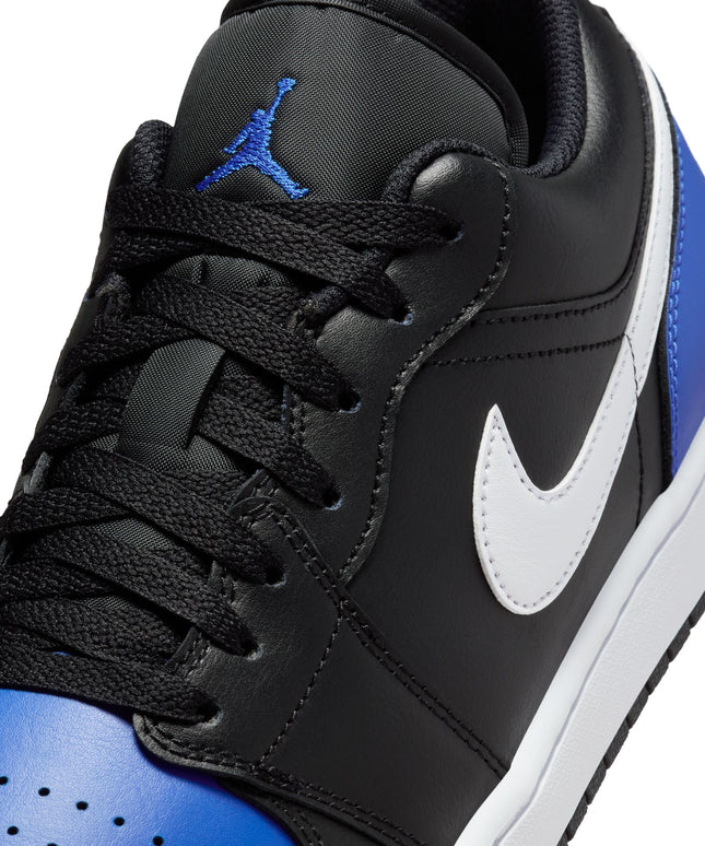 Air Jordan 1 Low para hombre - Punta negra/azul rey
