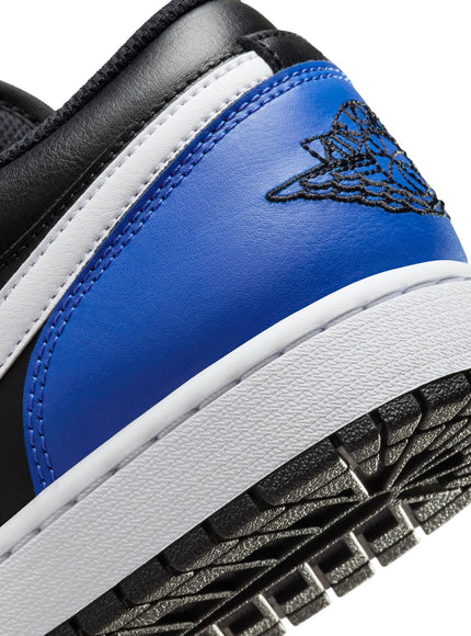 Air Jordan Men's 1 Low - Black/Royal Toe