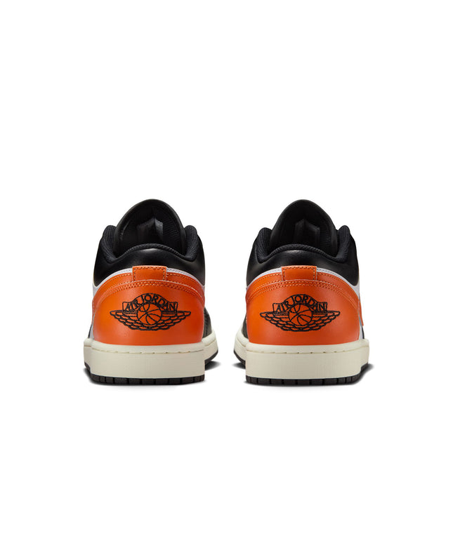 Air Jordan Mens 1 Low - Black/Starfish