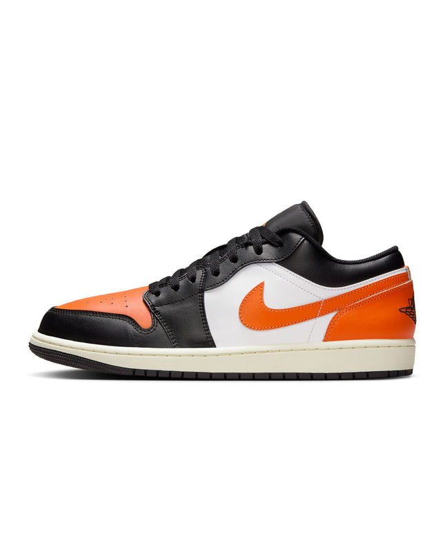 Air Jordan Mens 1 Low - Black/Starfish