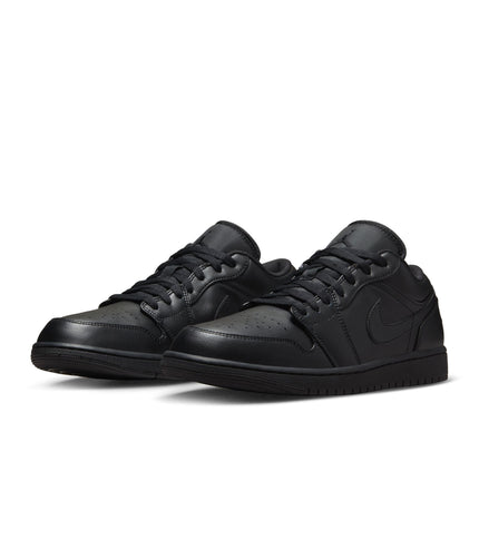 Air Jordan Mens 1 Low  - Triple Black