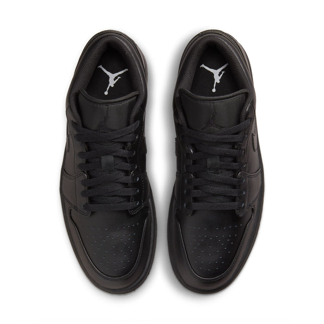 Air Jordan Mens 1 Low  - Triple Black