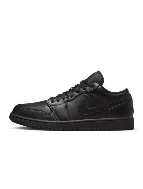 Air Jordan Mens 1 Low  - Triple Black