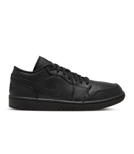 Air Jordan Mens 1 Low  - Triple Black