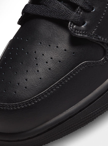 Air Jordan Mens 1 Low - Black 