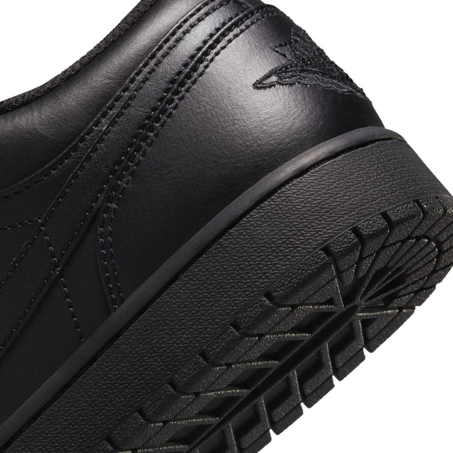 Air Jordan Mens 1 Low  - Triple Black