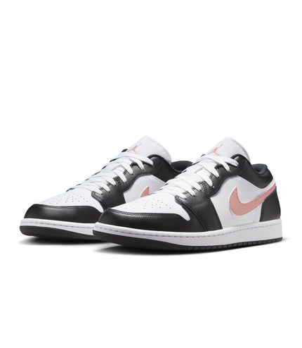 Air Jordan Mens 1 Low - White/Rust Pink