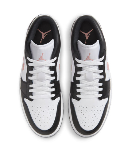 Air Jordan Mens 1 Low - White/Rust Pink