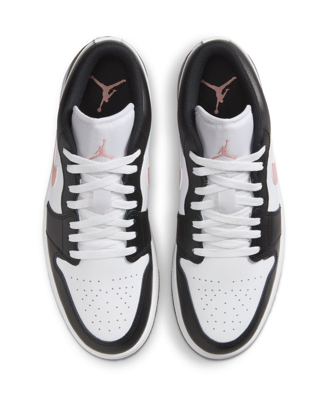 Air Jordan Mens 1 Low - White/Rust Pink