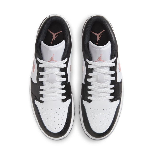 Air Jordan Mens 1 Low - White/Rust Pink