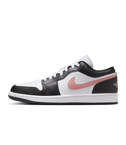 Air Jordan Mens 1 Low - White/Rust Pink