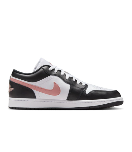 Air Jordan Mens 1 Low - White/Rust Pink