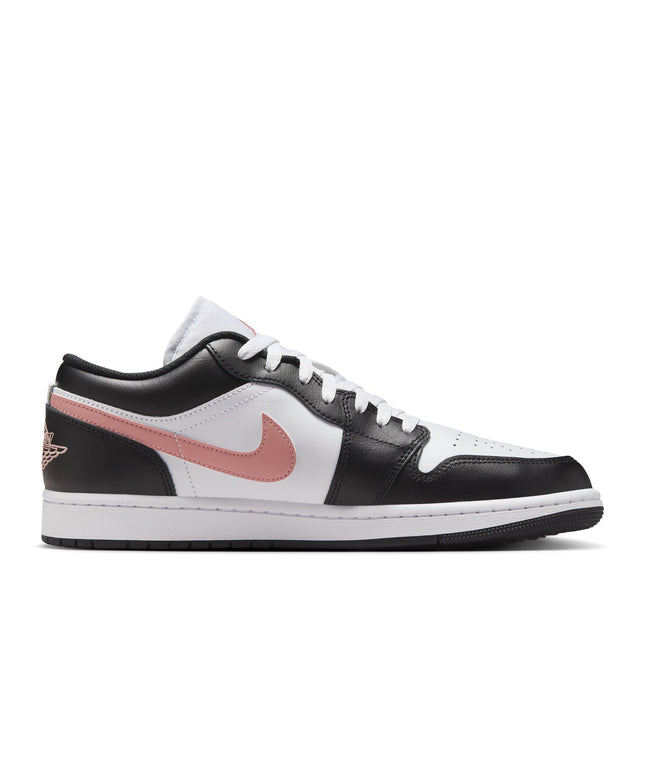 Air Jordan Mens 1 Low - White/Rust Pink