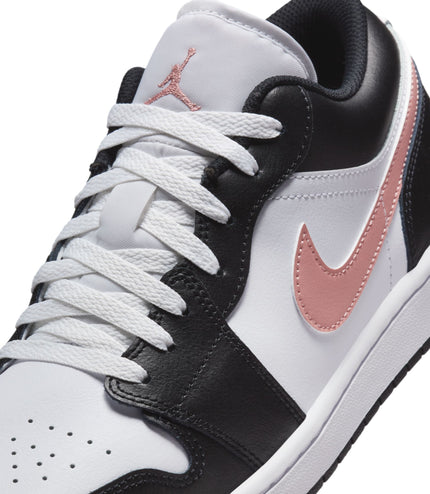 Air Jordan Mens 1 Low - White/Rust Pink