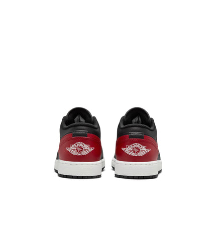 Air Jordan Big Kids 1 Low - Black/Varsity Red