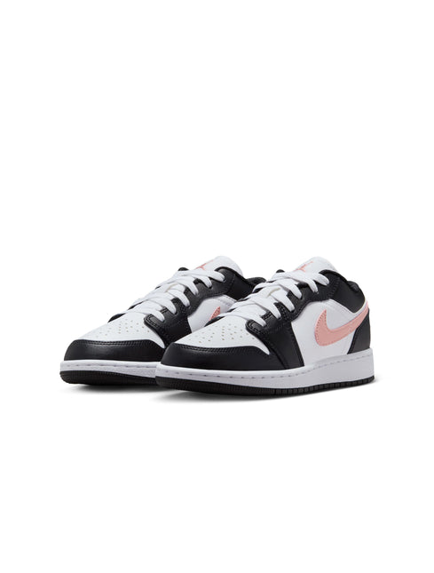 Air Jordan Big Kids 1 Low - White/Rustic Pink