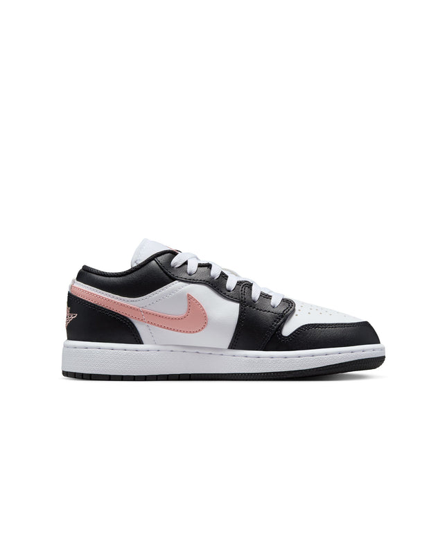 Air Jordan Big Kids 1 Low - White/Rustic Pink