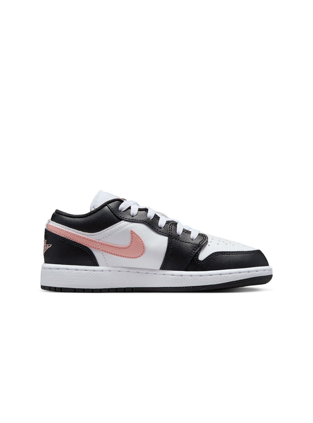 Air Jordan Big Kids 1 Low - White/Rustic Pink