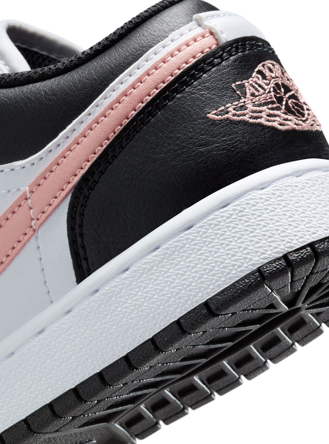 Air Jordan Big Kids 1 Low - White/Rustic Pink