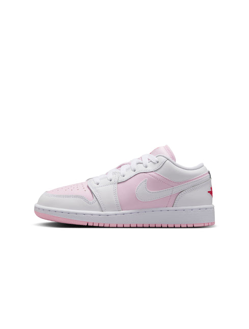 Air Jordan Big Kids 1 Low - Pink Foam