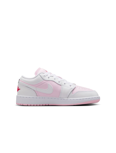 Air Jordan Big Kids 1 Low - Pink Foam