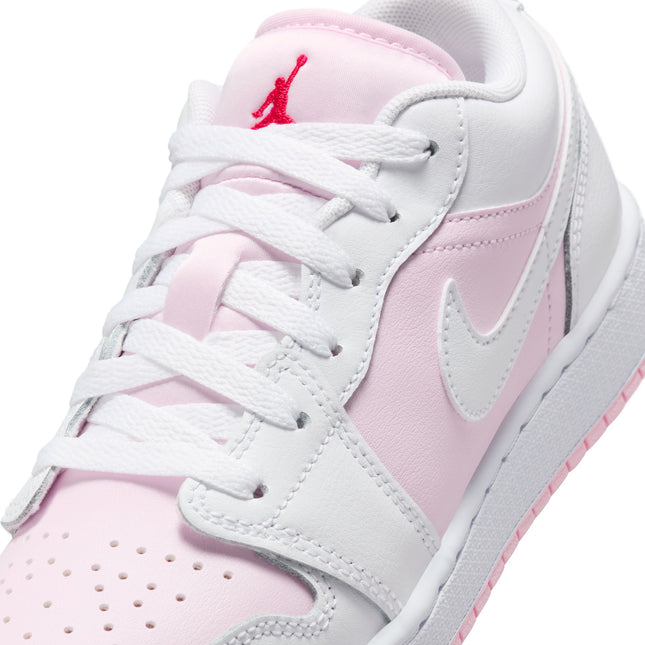 Air Jordan Big Kids 1 Low - Pink Foam