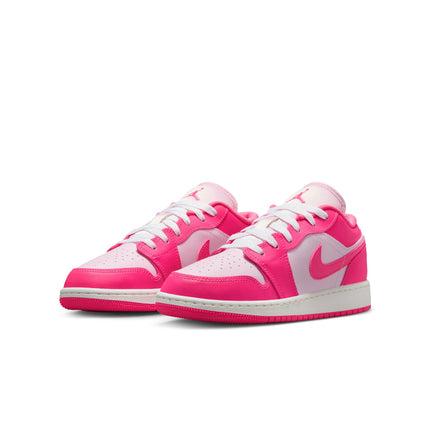 Air Jordan Big Kids 1 Low - Hyper Pink