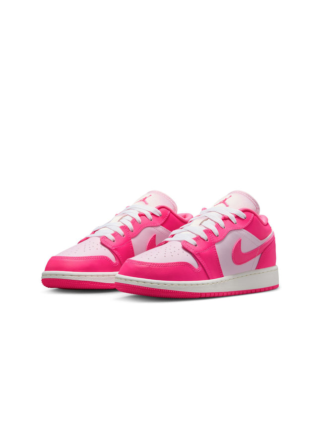 Air Jordan Big Kids 1 Low - Hyper Pink