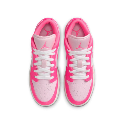 Air Jordan Big Kids 1 Low - Hyper Pink