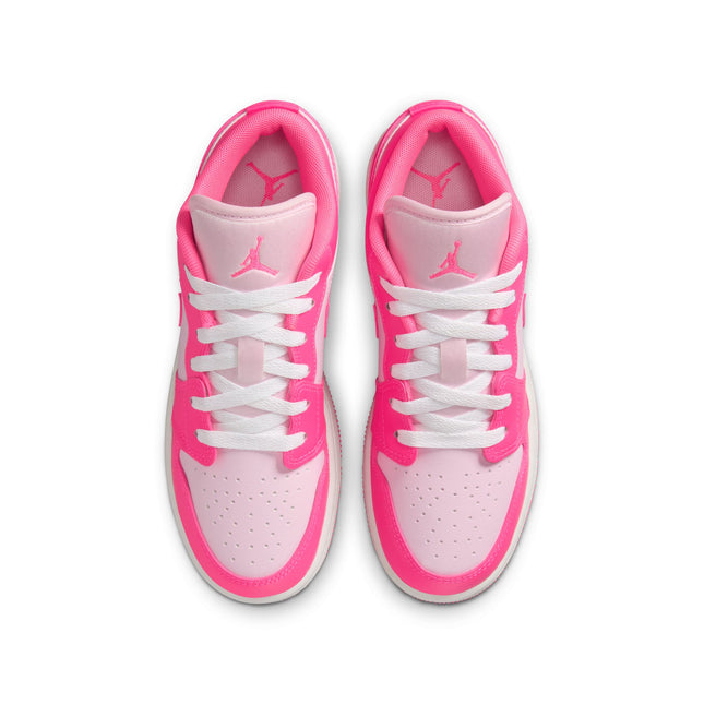 Air Jordan Big Kids 1 Low - Hyper Pink