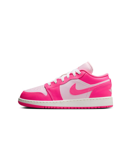 Air Jordan Big Kids 1 Low - Hyper Pink