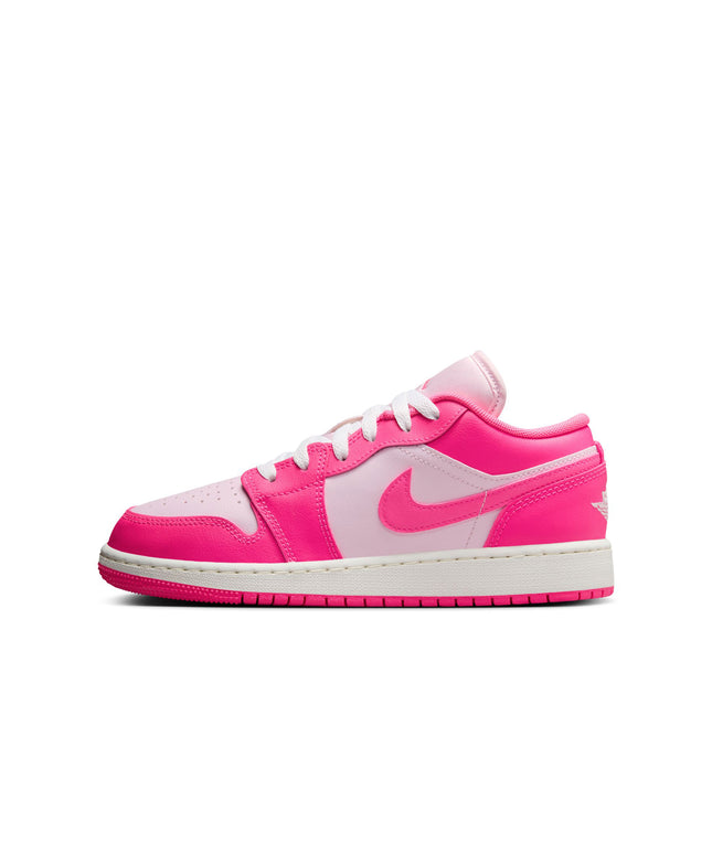 Air Jordan Big Kids 1 Low - Hyper Pink