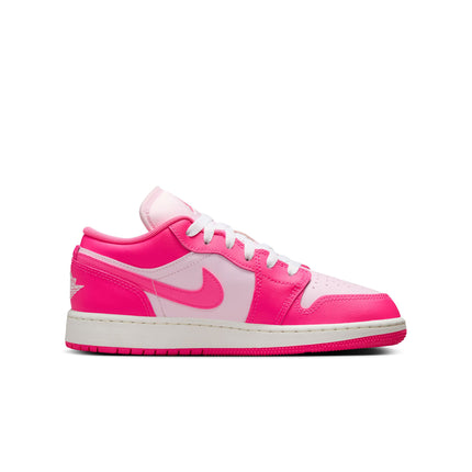 Air Jordan Big Kids 1 Low - Hyper Pink