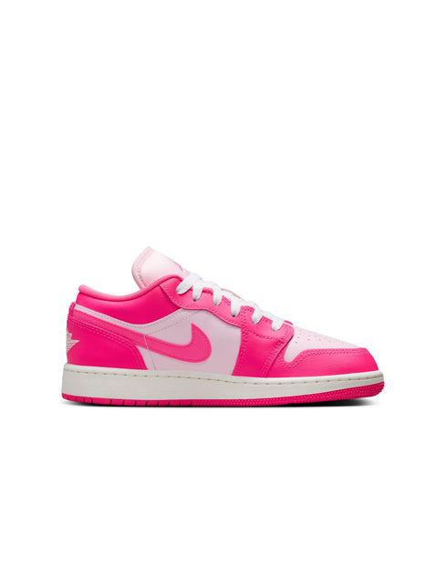 Air Jordan Big Kids 1 Low - Hyper Pink