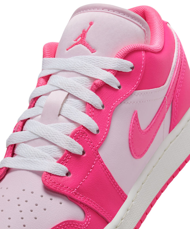 Air Jordan Big Kids 1 Low - Hyper Pink