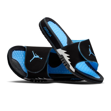 Air Jordan Mens Hydro 5 Retro - Black/University Blue