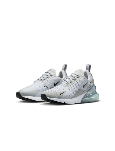 Nike Air Max 270 para mujer en platino puro/negro y gris humo claro