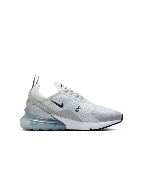 Nike Air Max 270 para mujer en platino puro/negro y gris humo claro