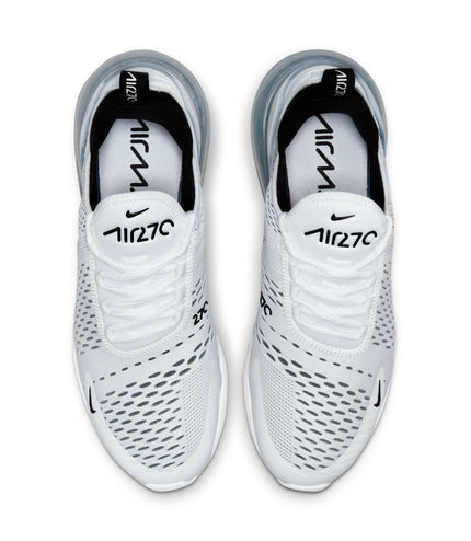 Nike Air Max 270 para mujer en platino puro/negro y gris humo claro