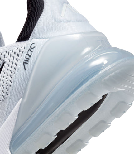 Nike Air Max 270 para mujer en platino puro/negro y gris humo claro