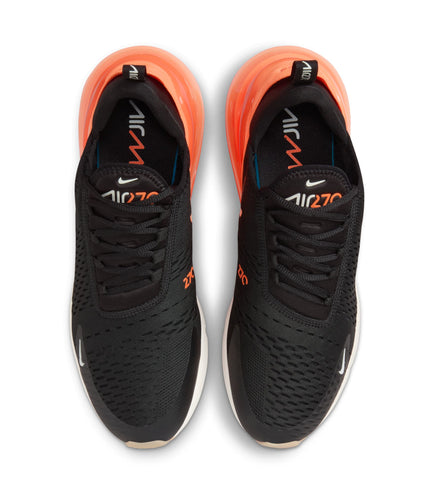 Nike Men’s Air Max 270 - Black/Total Orange