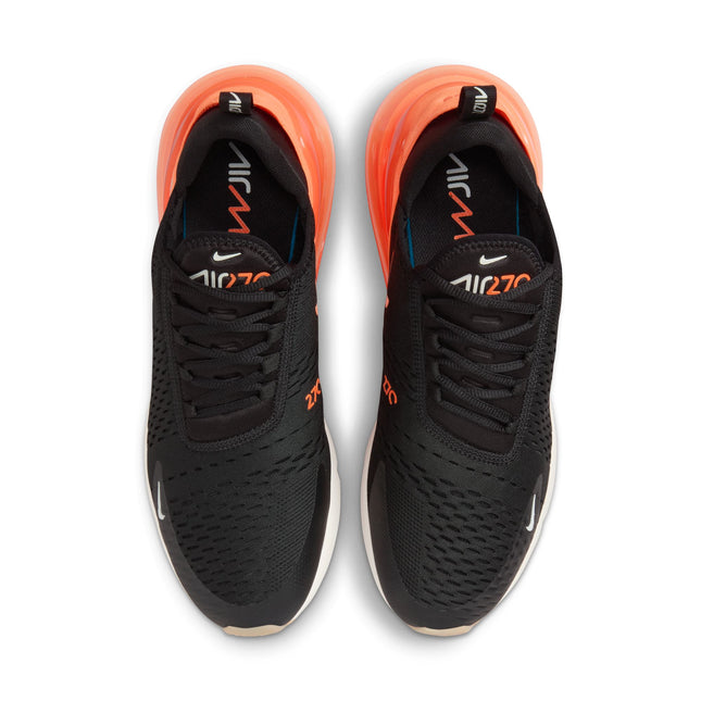 Nike Men’s Air Max 270 - Black/Total Orange